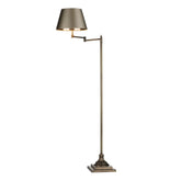David Hunt Lighting Pimlico Floor Lamp Antique Brass Swing Arm